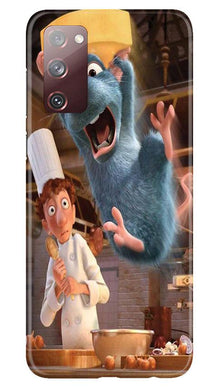 Ratatouille Mobile Back Case for Galaxy S20 FE (Design - 347)