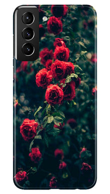 Red Rose Mobile Back Case for Samsung Galaxy S22 Plus (Design - 66)