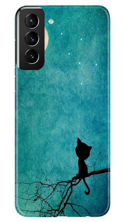 Moon cat Case for Samsung Galaxy S22 Plus