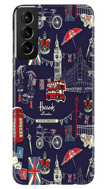 Love London Mobile Back Case for Samsung Galaxy S22 Plus (Design - 75)