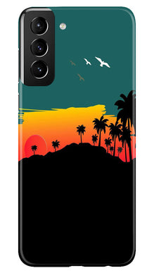 Sky Trees Mobile Back Case for Samsung Galaxy S22 Plus (Design - 160)