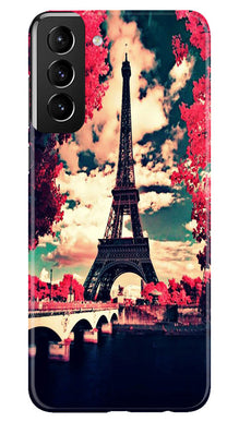 Eiffel Tower Mobile Back Case for Samsung Galaxy S22 Plus (Design - 181)