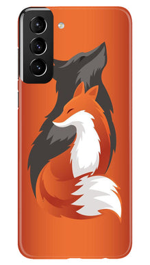 Wolf  Mobile Back Case for Samsung Galaxy S22 Plus (Design - 193)