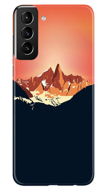 Mountains Mobile Back Case for Samsung Galaxy S22 Plus (Design - 196)