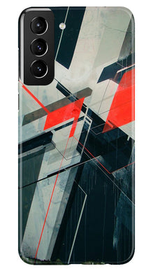 Modern Art Mobile Back Case for Samsung Galaxy S22 Plus (Design - 200)