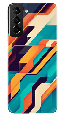 Modern Art Mobile Back Case for Samsung Galaxy S22 Plus (Design - 202)