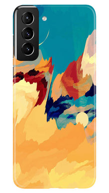 Modern Art Mobile Back Case for Samsung Galaxy S22 Plus (Design - 205)