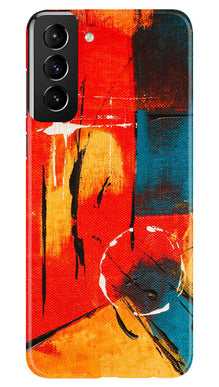 Modern Art Mobile Back Case for Samsung Galaxy S22 Plus (Design - 208)