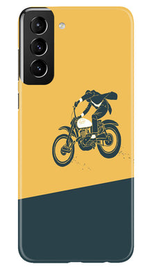 Bike Lovers Mobile Back Case for Samsung Galaxy S22 Plus (Design - 225)