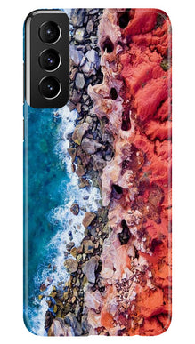 Sea Shore Mobile Back Case for Samsung Galaxy S22 Plus (Design - 242)