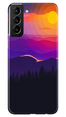 Sun Set Mobile Back Case for Samsung Galaxy S22 Plus (Design - 248)