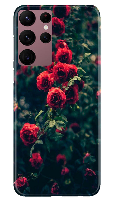 Red Rose Case for Samsung Galaxy S22 Ultra