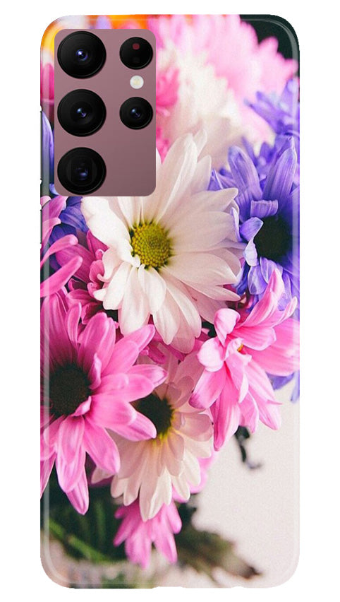 Coloful Daisy Case for Samsung Galaxy S22 Ultra