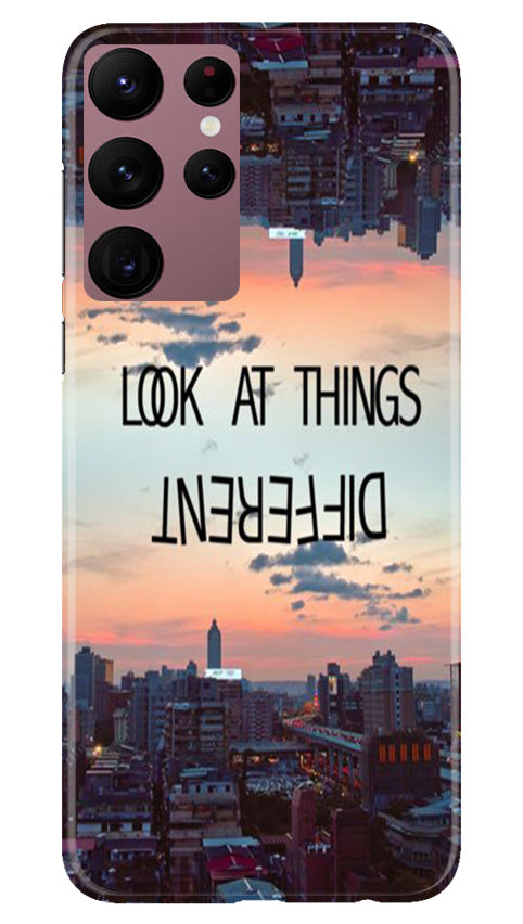 Look at things different Case for Samsung Galaxy S22 Ultra