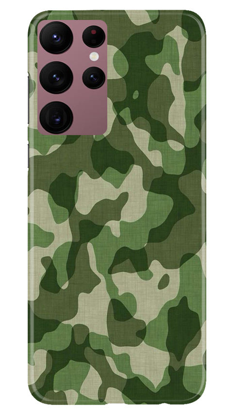 Army Camouflage Case for Samsung Galaxy S22 Ultra(Design - 106)