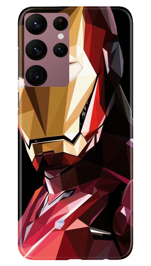 Iron Man Superhero Case for Samsung Galaxy S22 Ultra  (Design - 122)