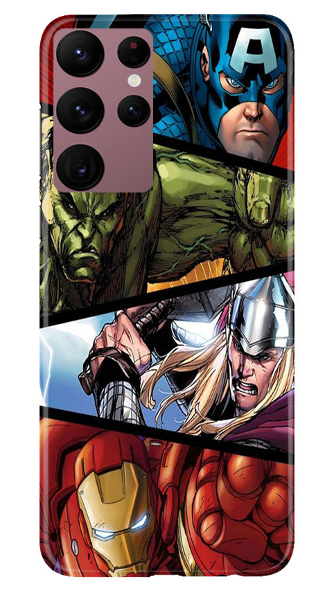 Avengers Superhero Case for Samsung Galaxy S22 Ultra  (Design - 124)