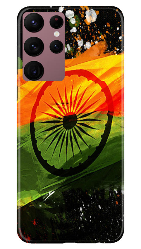 Indian Flag Case for Samsung Galaxy S22 Ultra(Design - 137)