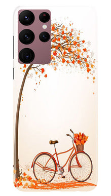 Bicycle Mobile Back Case for Samsung Galaxy S22 Ultra (Design - 161)