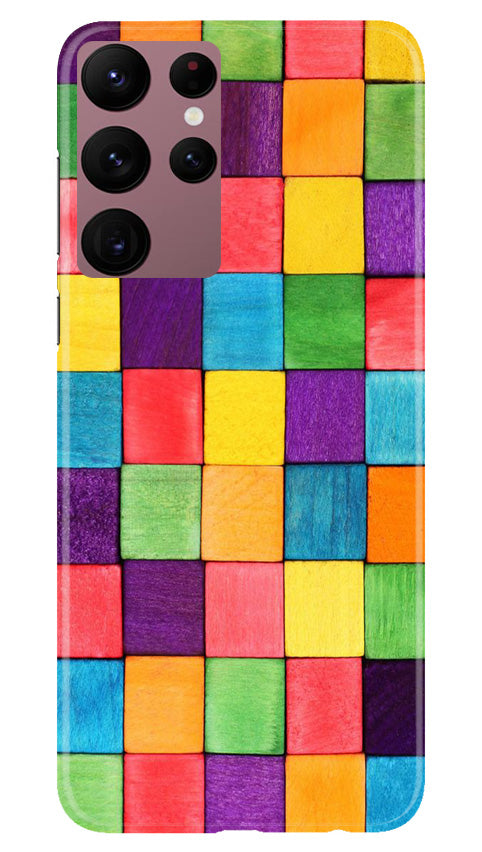 Colorful Square Case for Samsung Galaxy S22 Ultra (Design No. 187)