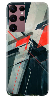 Modern Art Mobile Back Case for Samsung Galaxy S22 Ultra (Design - 200)