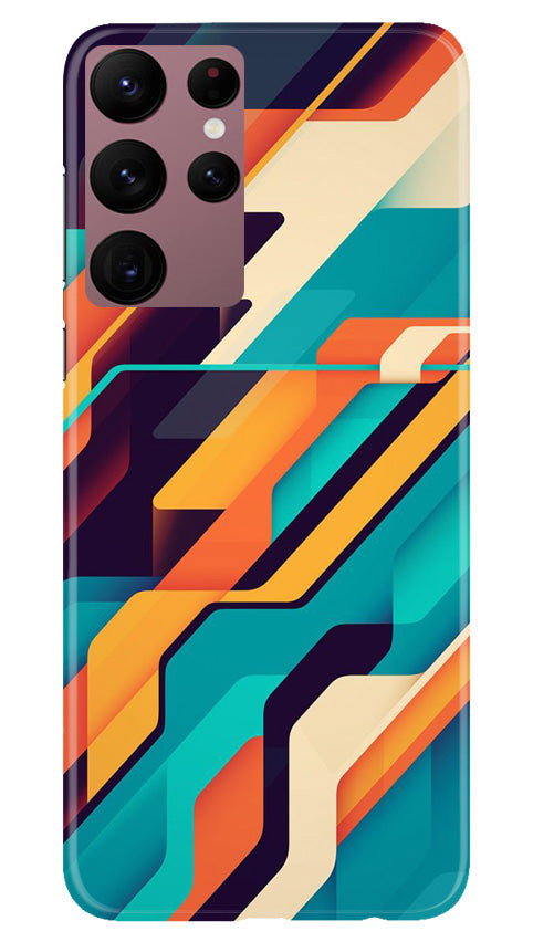 Modern Art Case for Samsung Galaxy S22 Ultra (Design No. 202)