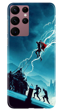 Thor Avengers Mobile Back Case for Samsung Galaxy S22 Ultra (Design - 212)