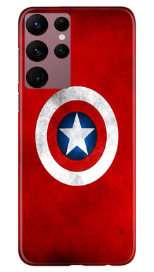 Captain America Mobile Back Case for Samsung Galaxy S22 Ultra (Design - 249)