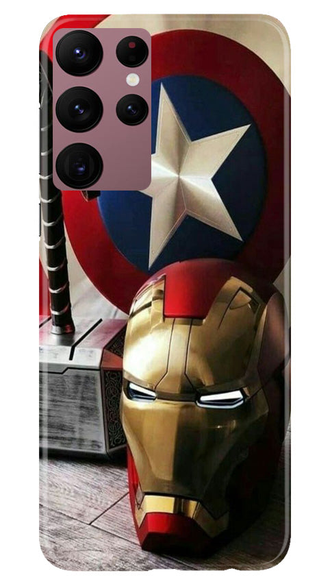 Ironman Captain America Case for Samsung Galaxy S22 Ultra (Design No. 223)