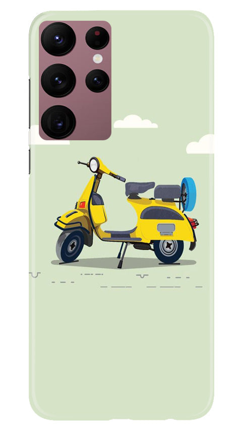 Vintage Scooter Case for Samsung Galaxy S22 Ultra (Design No. 229)