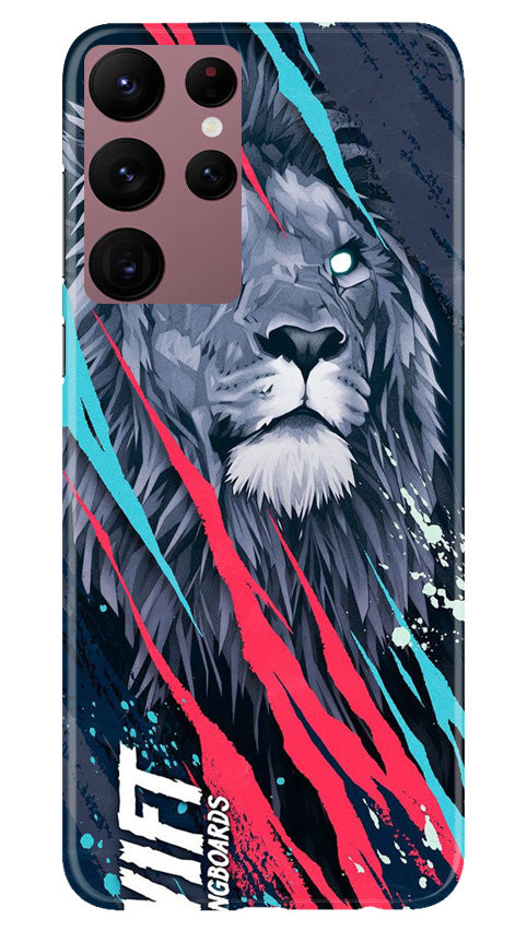 Lion Case for Samsung Galaxy S22 Ultra (Design No. 247)