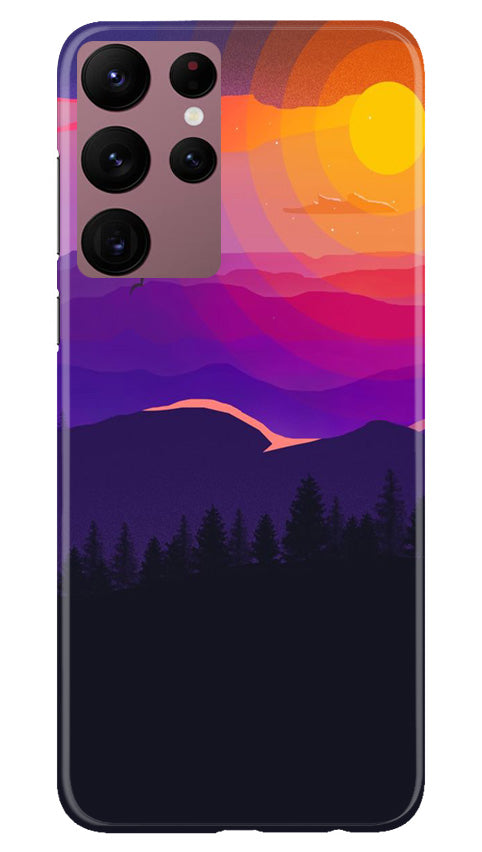 Sun Set Case for Samsung Galaxy S22 Ultra (Design No. 248)