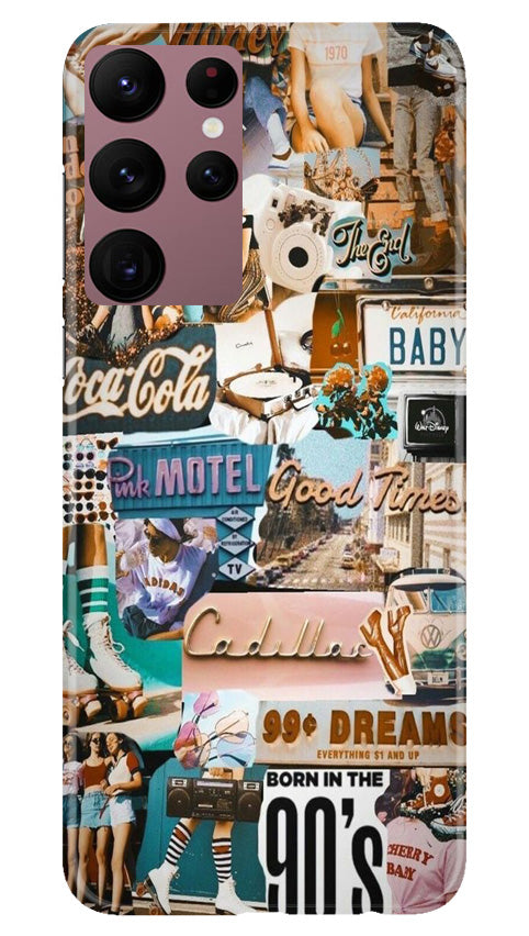 Vintage Design Case for Samsung Galaxy S22 Ultra (Design No. 253)