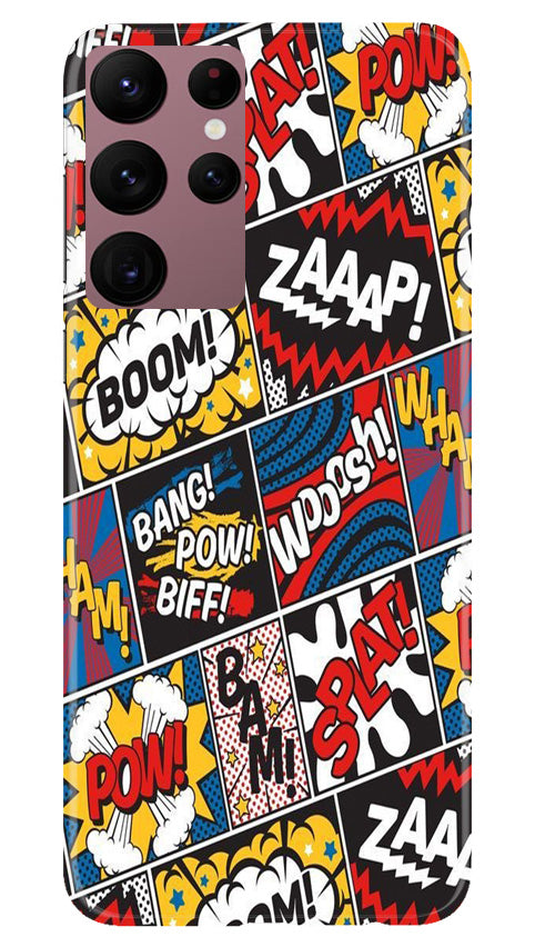 Boom Mobile Back Case for Samsung Galaxy S22 Ultra (Design - 264)