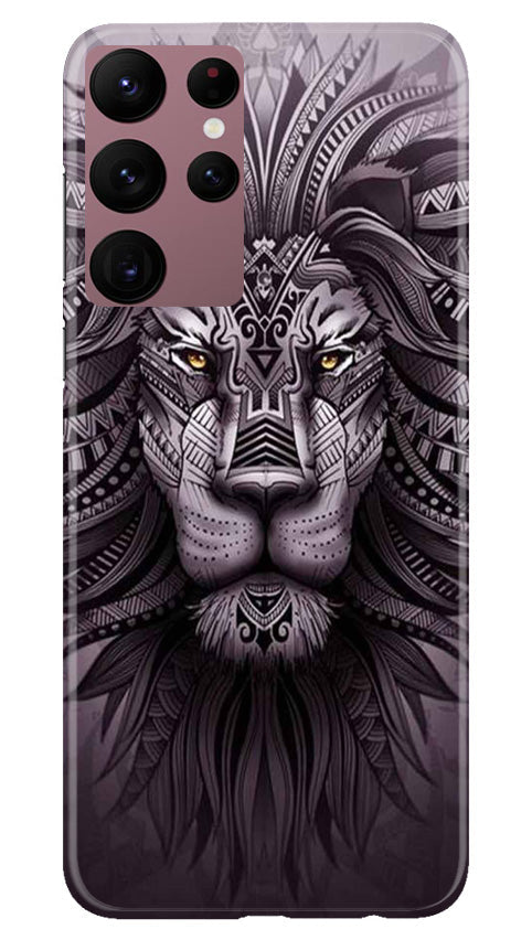 Lion Mobile Back Case for Samsung Galaxy S22 Ultra (Design - 277)