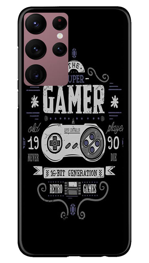 Gamer Mobile Back Case for Samsung Galaxy S22 Ultra (Design - 292)