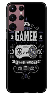 Gamer Mobile Back Case for Samsung Galaxy S22 Ultra (Design - 292)