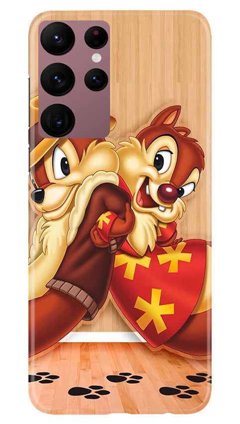 Chip n Dale Mobile Back Case for Samsung Galaxy S22 Ultra (Design - 297)