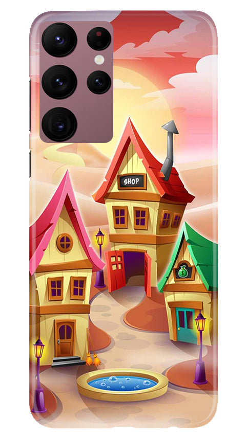 Sweet Home Mobile Back Case for Samsung Galaxy S22 Ultra (Design - 300)