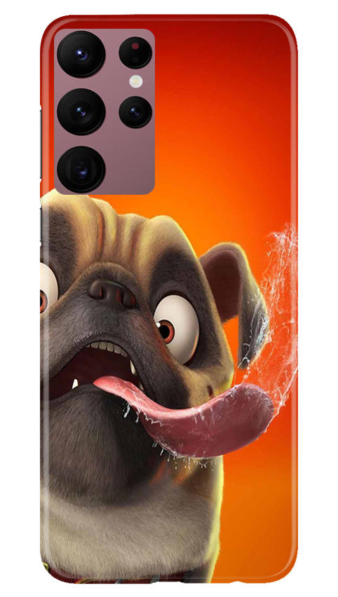 Dog Mobile Back Case for Samsung Galaxy S22 Ultra (Design - 303)