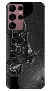 Royal Enfield Mobile Back Case for Samsung Galaxy S22 Ultra (Design - 340)