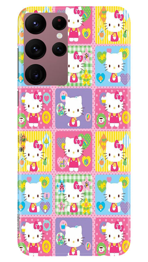 Kitty Mobile Back Case for Samsung Galaxy S22 Ultra (Design - 357)