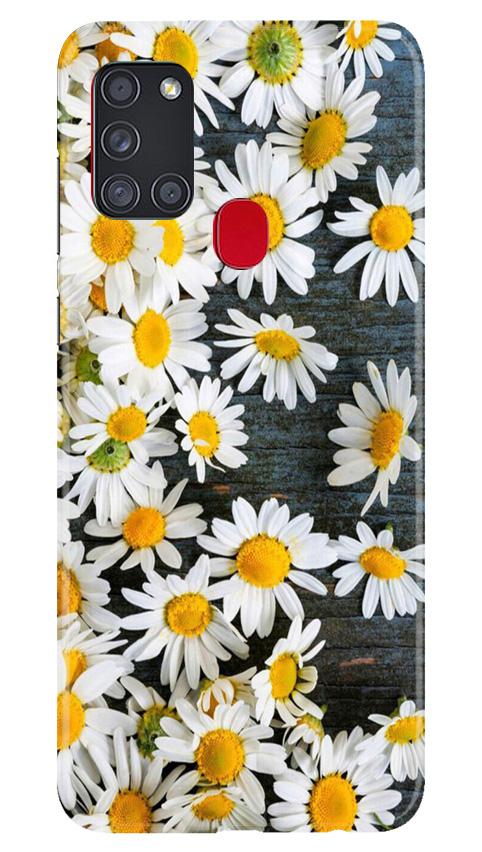 White flowers2 Case for Samsung Galaxy A21s