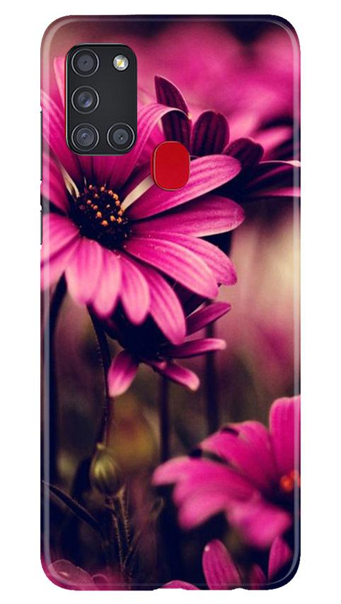 Purple Daisy Case for Samsung Galaxy A21s