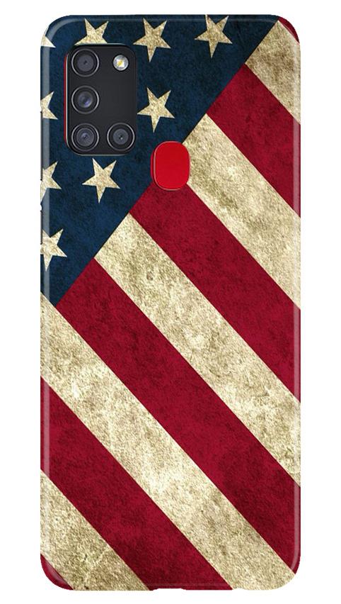 America Case for Samsung Galaxy A21s