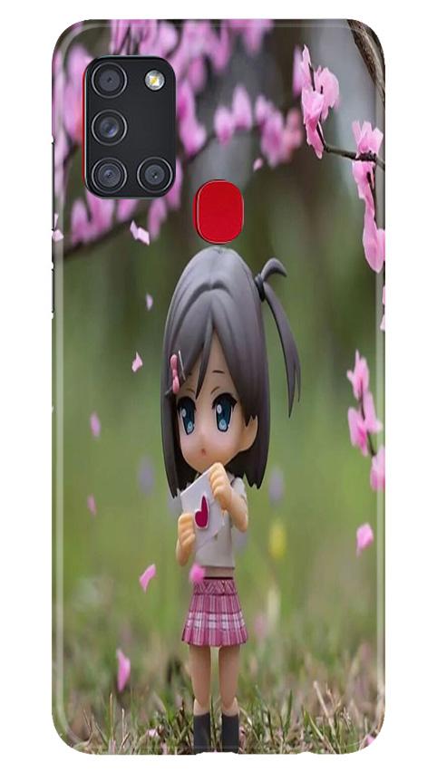 Cute Girl Case for Samsung Galaxy A21s