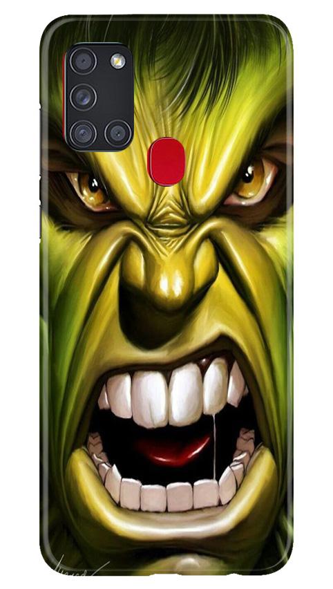 Hulk Superhero Case for Samsung Galaxy A21s  (Design - 121)