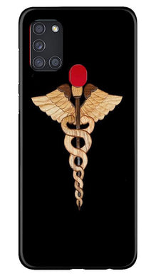 Doctor Logo Mobile Back Case for Samsung Galaxy A21s  (Design - 134)