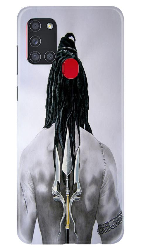 Lord Shiva Case for Samsung Galaxy A21s  (Design - 135)