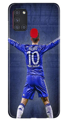 Hazard Mobile Back Case for Samsung Galaxy A21s  (Design - 164)